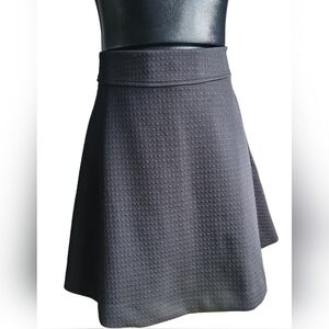 Adrienne Vittadini Black A-line Skirt S
